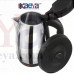 OkaeYa Electric Kettle (1.8 L, Silver, Black)